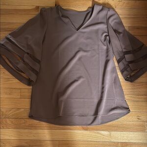 Elegant Women's Brown Top